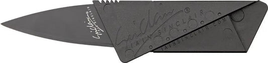 Cardsharp Credit Card Safety Knife Black Finish Stainless Blade Removable Knife For Travelers And Everyday Carry by Cardsharp