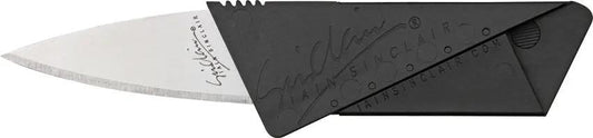 Cardsharp Credit Card Safety Knife CS2N Brushed Stainless Blade Removable Knife For Travelers And Everyday Carry by Cardsharp