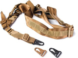 ITW Clash 09267-23 Coyote Brown Snap Hook - Quick On Spring Loaded Retention Gate by ITW