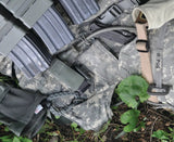 ITW GrimLOC Foliage Green - GhillieTEX IR Signature Reduction Lightweight Polymer Carabiner by ITW
