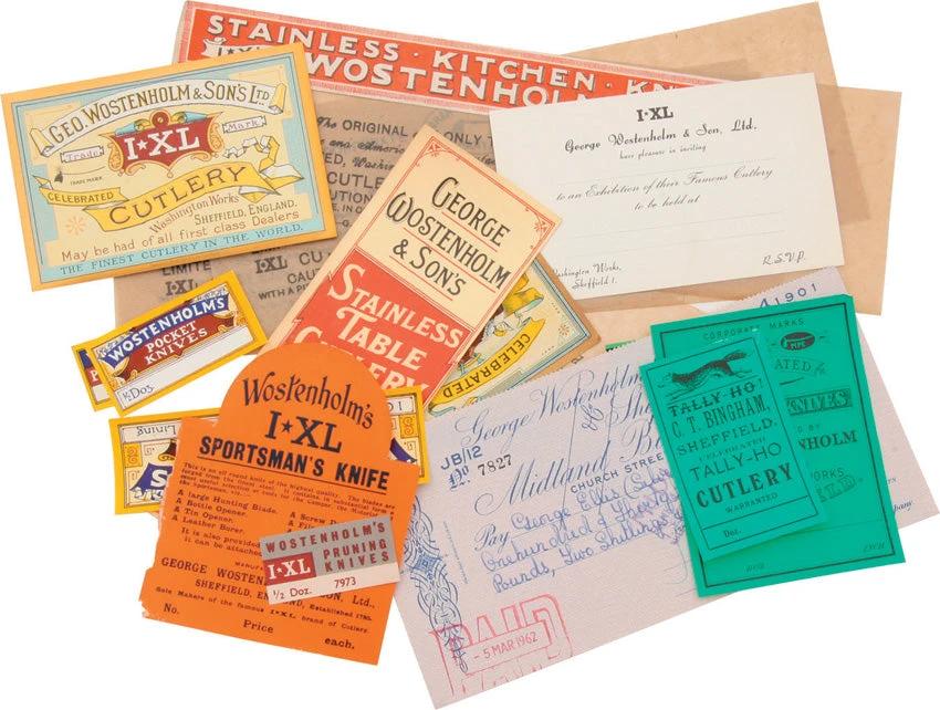 IXL Cutlery Box Label Assortment IXL17 by IXL