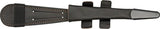 IXL Black Commando Dagger 180B/LS - 11.5 Inch Overall, Black Finish Stainless Blade, Grooved Handle, Belt Sheath by IXL
