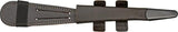 IXL Black Commando Dagger - 11.5 Inch Overall Stainless Blade, Grooved Black Handle, William Rodgers Guard, Belt Sheath by IXL