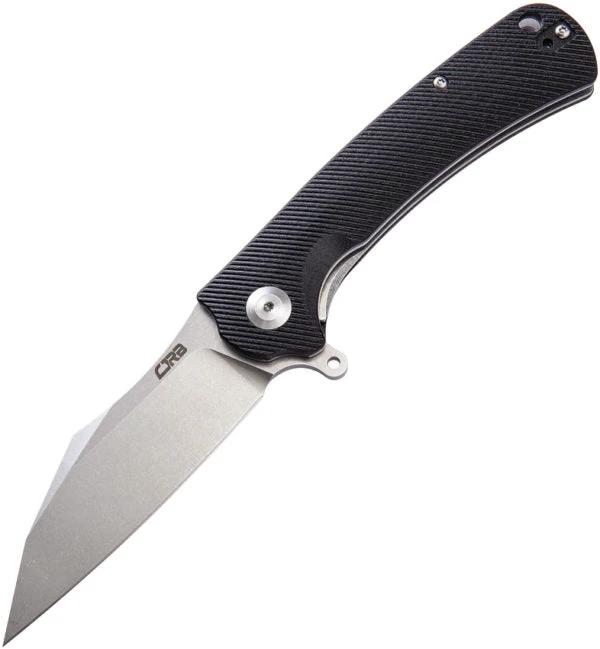 CJRB Talla Liner Lock Knife D2 Stonewashed Blade Black G10 Handle EDC Everyday Carry by CJRB