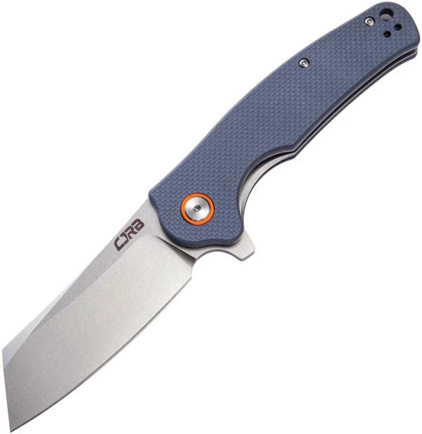 CJRB Crag Linerlock Stonewash Gray G10 EDC Knife by CJRB