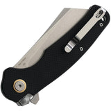 CJRB Crag Linerlock D2 Knife With Black G10 Handle Satin Blade For EDC Enthusiasts by CJRB