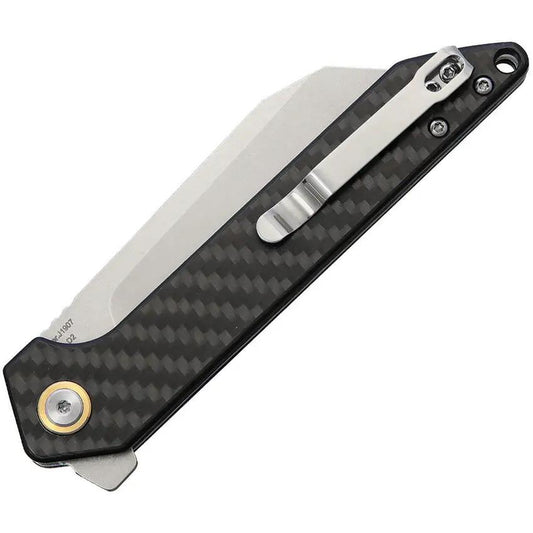 CJRB Rampart Linerlock Carbon Fiber D2 Blade EDC Knife by CJRB