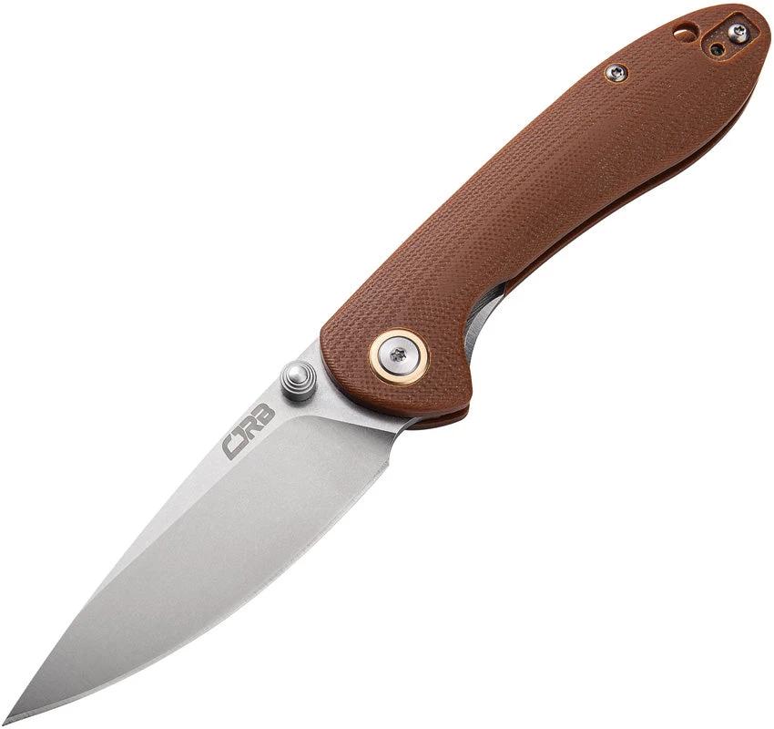 CJRB Small Feldspar Linerlock Brown J1912S-BNC by CJRB