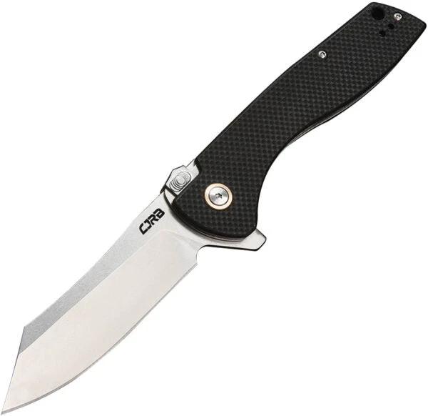 CJRB Kicker Recoil Lock Knife Black G10 3.5in D2 Blade EDC Everyday Carry Premium Build by CJRB