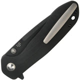 CJRB Scoria Linerlock Knife Black G10 Handle AR RPM9 Stainless Blade PVD Coated For EDC Enthusiasts by CJRB