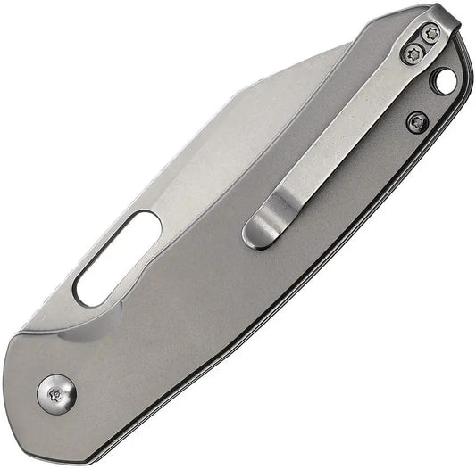 CJRB Pyrite Button Lock Knife Titanium Premium EDC Blade For Everyday Carry Enthusiasts Aficionados by CJRB