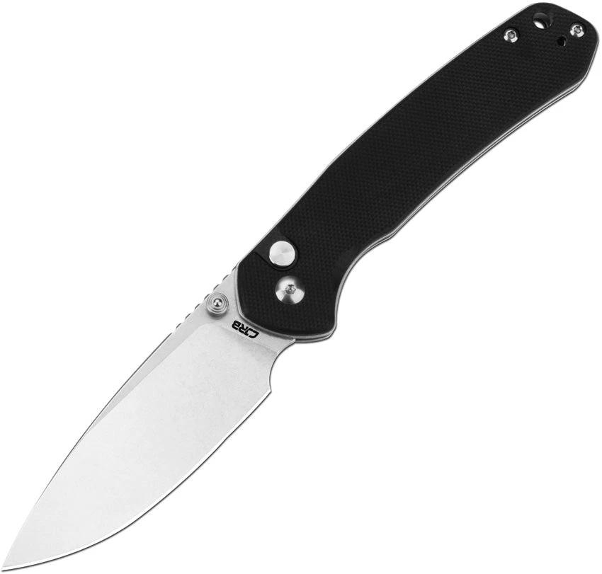 CJRB Pyrite Button Lock Black G10 J1925-BK by CJRB
