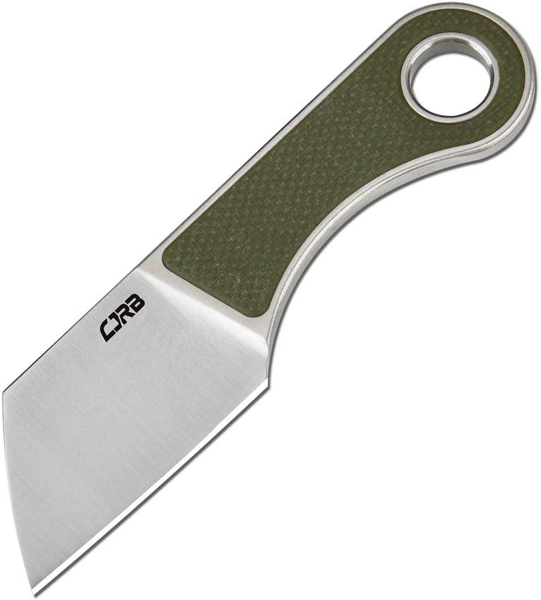 CJRB Chip Fixed Blade Green G10 J1939-GN by CJRB