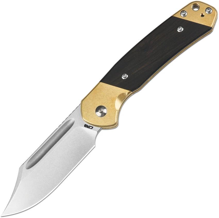 CJRB Bowie Pyrite Slip Joint Brass J1942SJ-BREB by CJRB