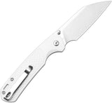 CJRB Pyrite Light Button Lock Wharncliffe Knife With S90V Steel Premium FRN Handle For EDC Enthusiasts by CJRB