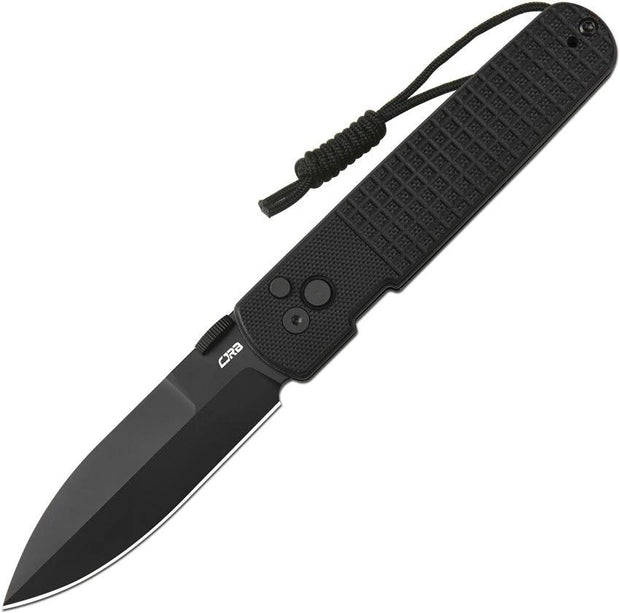 CJRB Locust Button Lock Black G10 J1951-BBK by CJRB