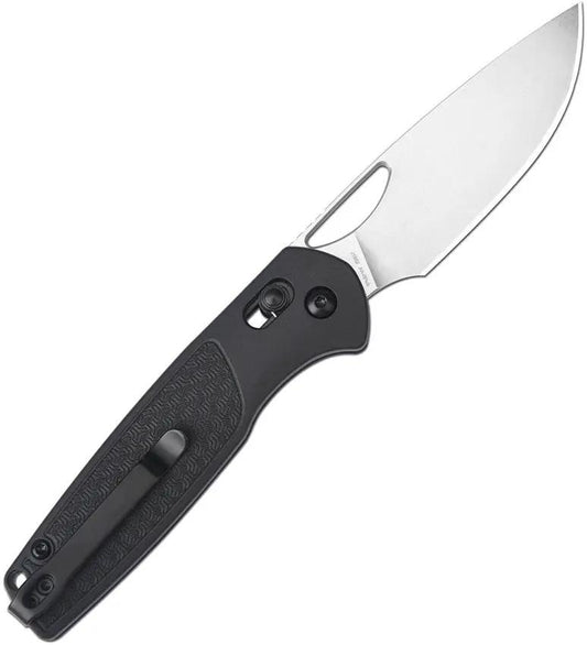 CJRB Acacia Crossbar Lock Black EDC Knife With FRN Handle by CJRB