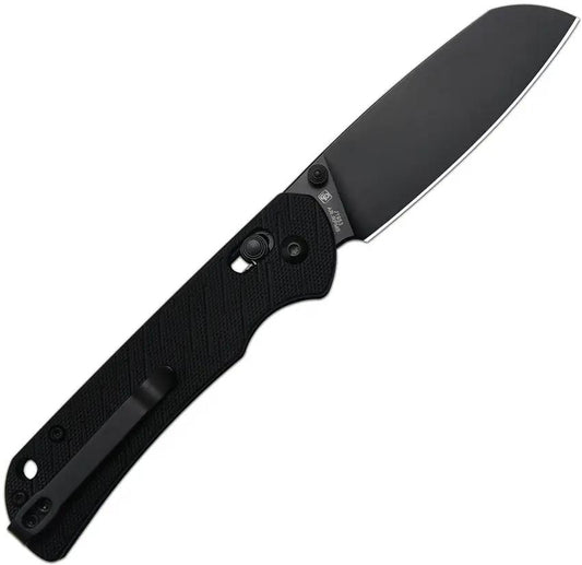CJRB Lyrid Crossbar Lock Folding Knife Black G10 Handle ARRPM9 Blade EDC Everyday Carry by CJRB
