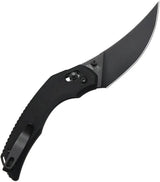 CJRB Nanner Crossbar Lock Knife Black PVD Persian Blade G10 Handle EDC with Pocket Clip by CJRB