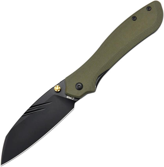 CJRB Fugly Linerlock Green G10 J1957-GN by CJRB