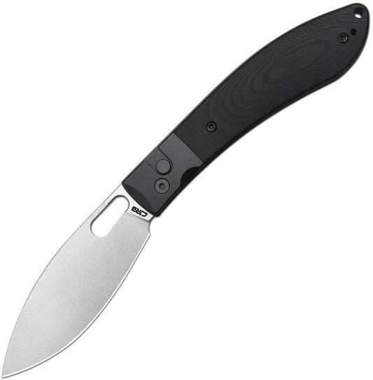 CJRB Sasaya Button Lock Black G10 J1959-BK by CJRB