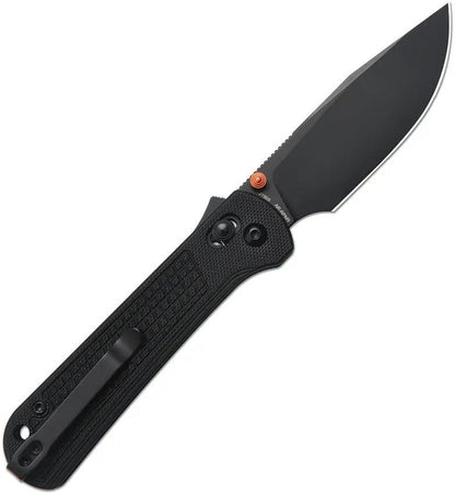 CJRB Bolt Recoil Lock V2 Black G10 Handle AR RPM9 Drop Point Rugged Folding Knife For EDC Enthusiasts by CJRB