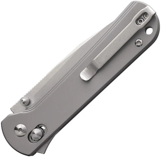 CJRB Bolt Recoil Lock Ti EDC Knife With 3.25in ARRPM9 Blade Rugged Titanium Handle Thumb Stud Lanyard Pocket Clip Case by CJRB