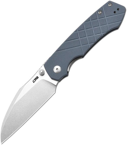 CJRB Kestrel Linerlock Knife Wharncliffe AR RPM9 3.3in Blade Blue G10 Handle EDC Enthusiasts by CJRB