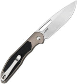 CJRB Droma Linerlock Knife AR RPM9 Blade G10 Inlay For EDC Enthusiasts And Outdoor Everyday Carry by CJRB
