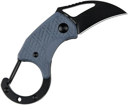 CJRB Anansi Linerlock Knife Blue G10 Hawkbill AR RPM9 1.63 Inch Blade Premium EDC Enthusiasts by CJRB