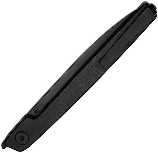 CJRB Lanky Linerlock Folding Knife Black PVD AR RPM9 Blade Pen Inspired Design For Everyday Carry Enthusiasts by CJRB
