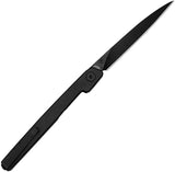 CJRB Lanky Linerlock Folding Knife Black PVD AR RPM9 Blade Pen Inspired Design For Everyday Carry Enthusiasts by CJRB