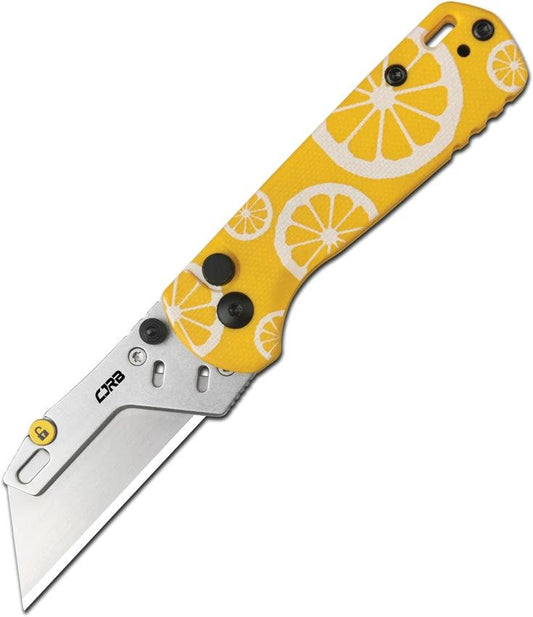 CJRB Boxer Button Lock Lemon G10 J1967-LM by CJRB