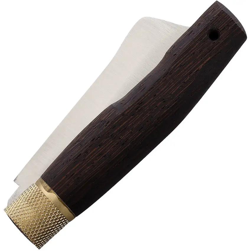 Jose Da Cruz Grafting Knife IPL XT 85 014 B - Satin Sheepsfoot Blade With Wenge Wood Handle And Brass Ferrule Boxed by JOSE DA CRUZ