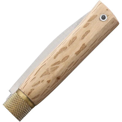 Jose Da Cruz Medium Folder Oak Mer 80 002 B P01 - Satin Finish Stainless Drop Point Blade With Oak Handle Box by JOSE DA CRUZ