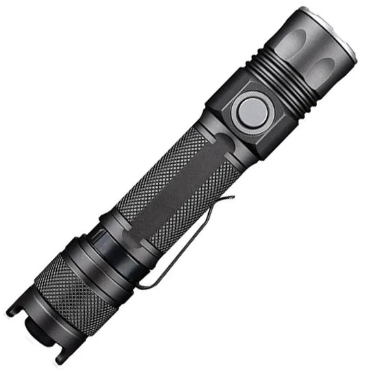JetBeam 2MS Tactical Flashlight Rechargeable USB C 2000 L Turbo CREE XHP35 Water And Impact Resistant For Pros by JETBeam