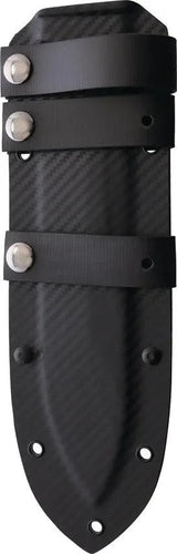 Jesse James Big Fixie Survival Bowie Cerakote Sawback A2 Tool Steel Blade Molle Compatible Belt Sheath by Jesse James