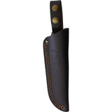 Joker Montanero Fixed Blade Knife Bocote Wood Full Tang 14C28N Satin Blade Sheath Included Outdoor Enthusiasts by Joker