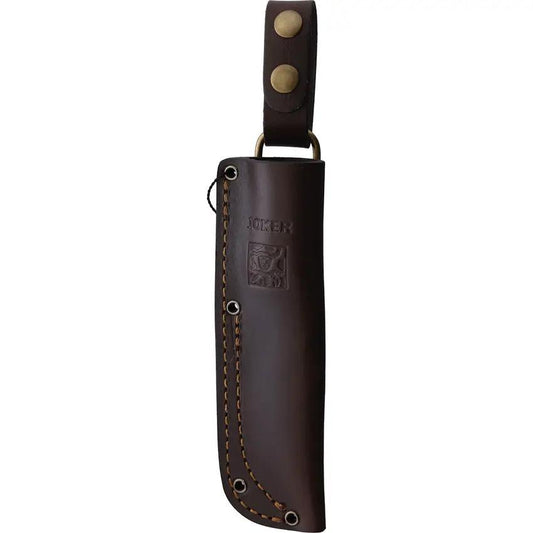 Joker Canadiense Bushcraft Walnut Knife with Satin 14C28N Blade Full Tang Outdoor Survival by Joker