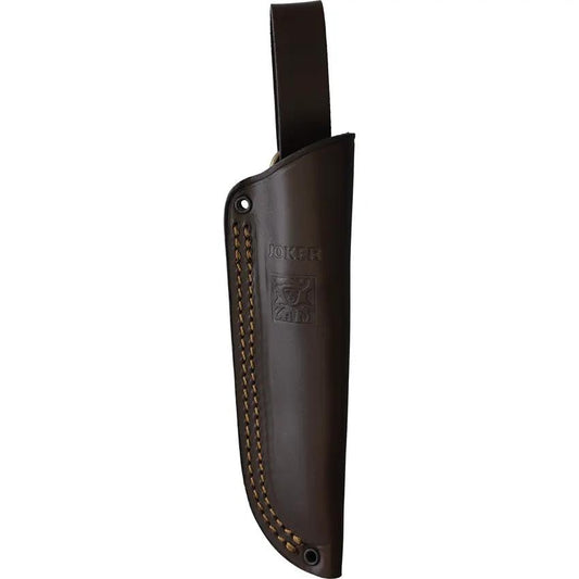 Joker Montanero Rugged Fixed Blade Knife Bocote Handle 9 Inch Overall Satin 14C28N Blade Full Tang For Outdoorsmen by Joker