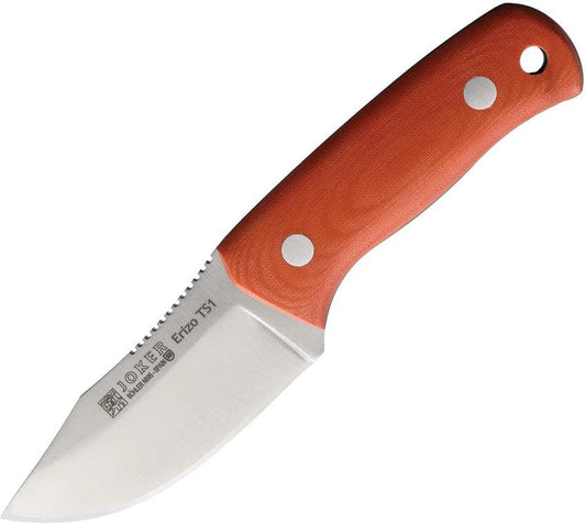 Joker Erizo TS1 Fixed Blade Orange CN81 by Joker