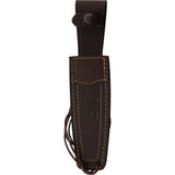 Joker Bowie Knife CN96 Walnut Handle Full Tang With Satin 1.4116 Stainless Blade And Leather Sheath For Collectors by Joker