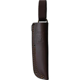 Joker Campero Fixed Blade Knife Olive Wood Handle CO112 Satin 14C28N Steel Full Tang For Campers by Joker