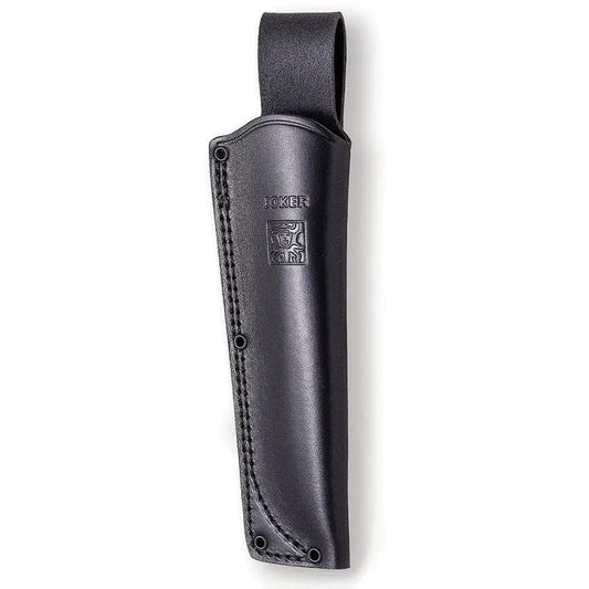 Joker Nomad Fixed Blade Knife 5in N695 Stainless, Full Tang, Green Canvas Micarta for EDC Outdoor Rugged by Joker
