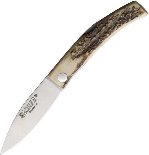 Joker Becada Lockback Stag Bone NC-153 by Joker