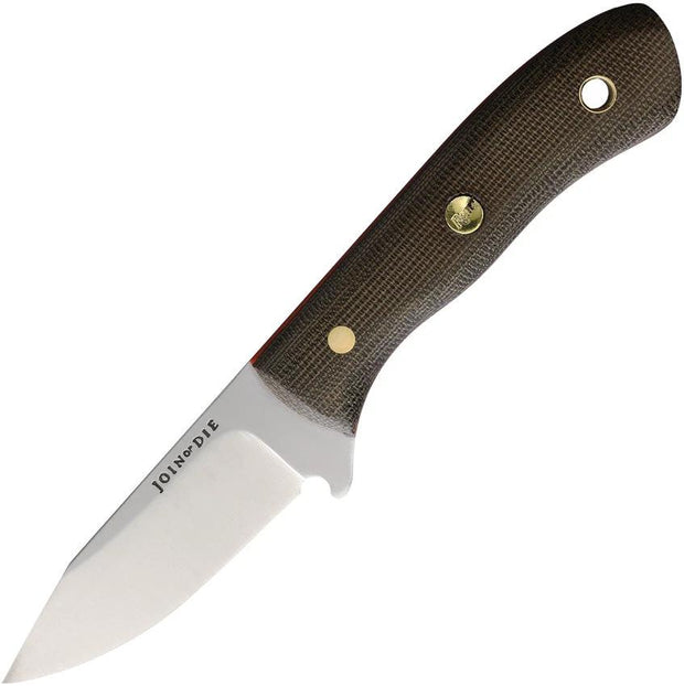 Join or Die Knives Fieldmate Fixed Blade JOD-FM-SS-OG by Join or Die Knives