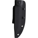 Jason Perry Blade Works Puukko Fixed Blade - Black Micarta Handle, Full Tang 1095HC Steel by Jason Perry Blade Works