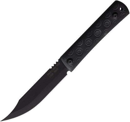 Jason Perry Blade Works Bushcraft Fixed Blade Black 206-BLK by Jason Perry Blade Works