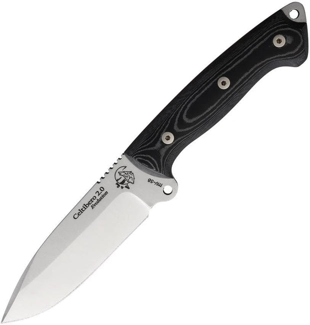 J&V Adventure Knives Celtibero 2.0 Fixed Blade 1172P-M1 by J&V Adventure Knives
