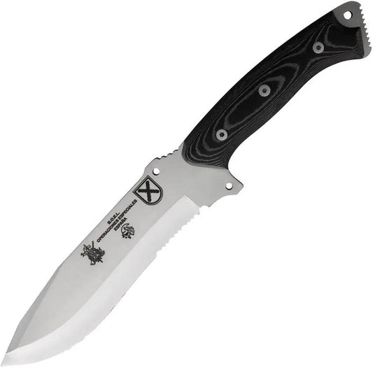 J&V Adventure Knives Boel Fixed Blade 1200-M1 by J&V Adventure Knives